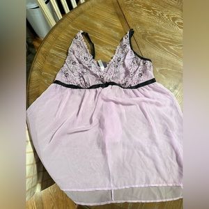 Plus Size Lavender Chemise